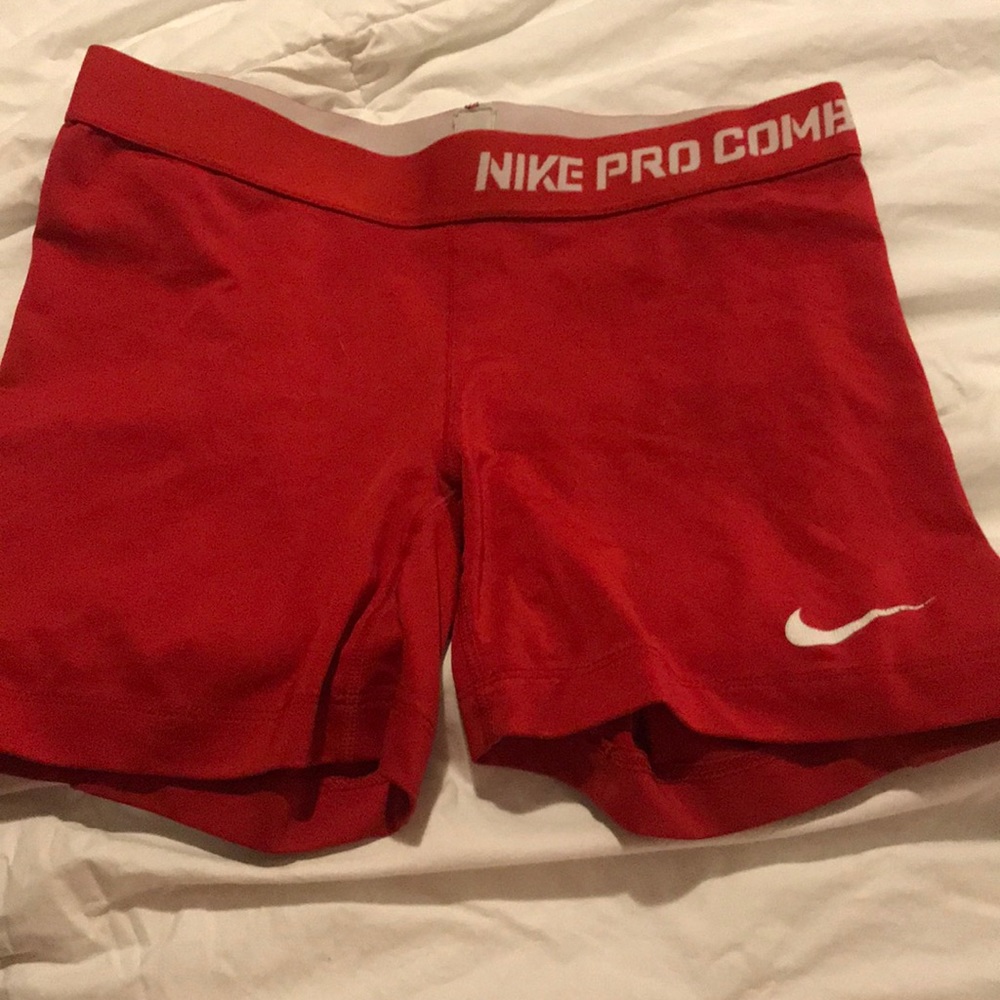 Nike pro compression shorts
